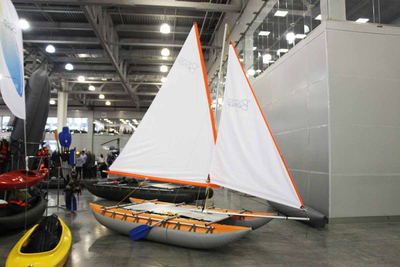 Разборный парусный катамаран  Вольный ветер Валдай 2