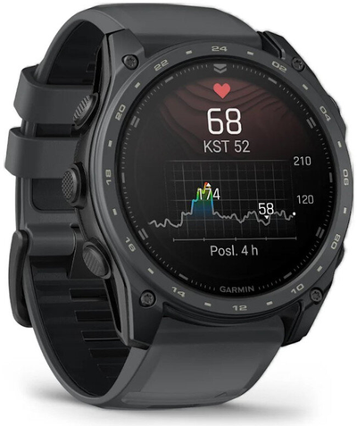 Часы Garmin Tactix 8 - 51mm, Amoled Cerakote Grey