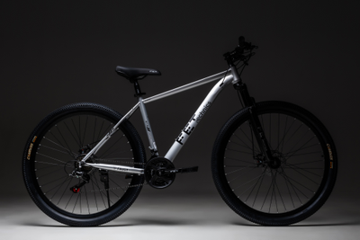 Велосипед FET technics 29" silver-black (21 скорость, Shimano, дисковые тормоза)