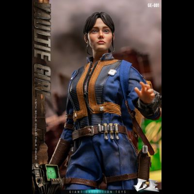 Люси Маклин, выходец из Убежища 33 (сериал Fallout) - Коллекционная фигурка 1/6 Vaultie Girl (GE-001) - Giant exhibition toys