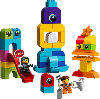 # 10895 Пришельцы с Планеты DUPLO / Emmet and Lucy’s Visitors from the DUPLO Planet