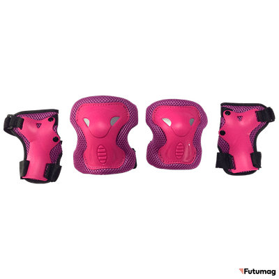 НАБОР ЗАЩИТЫ SAFETY LINE 600 2019 — КОЛЕНИ, ЛОКТИ, ПЕРЧАТКИ