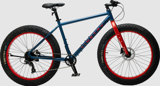 Велосипед Фэтбайк TT222/ 8ск 26х4 синий рама 19,5"