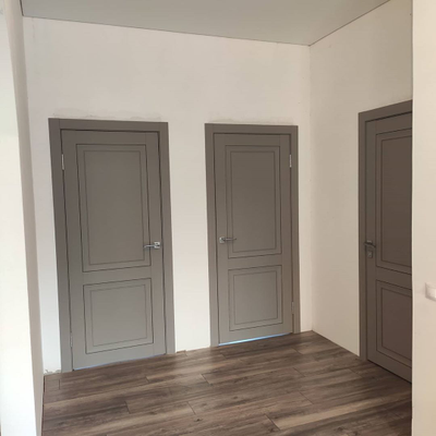 ДВЕРНАЯ ЛИНИЯ. ДЕКАНТО. SOFT TOUCH СЕРЫЙ БАРХАТ