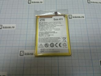 Аккумулятор (АКБ) для ZTE Blade A510, LI3822T43P8H725640/ Li3822T43P3h725638, 2200mAh