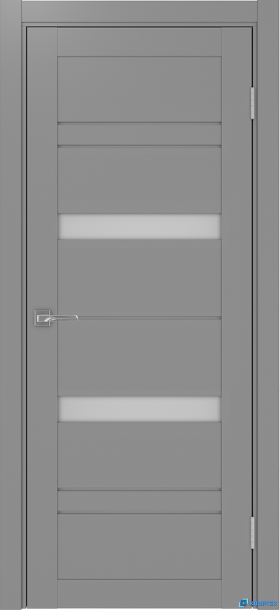 Дверь Оптима Порте царговая экошпон Турин 562 Серый купить в Челябинске | КВИРТЕК