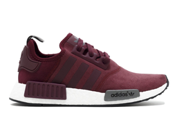 ADIDAS NMD R1 Primknit Original Бордовые (36-44) Арт. 258F-A