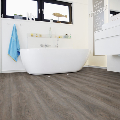 Виниловый пол Wineo 400 Wood XL Valour Oak Smokey DB00133 клеевой