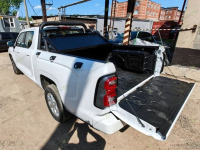 Жёсткая 4-секционная крышка кузова HAL Std для пикапа GWM Poer KingKong, открывается на штатную дугу