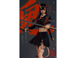 ПРЕДЗАКАЗ - Японская школьница-демон Юко - Коллекционная ФИГУРКА 1/6 scale Onihime Part 2 Yuko Yukawa (GD97011B) - GDTOYS  ?ЦЕНА: 23200 РУБ.?