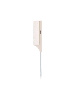 KAPOUS Professional Расческа парикмахерская с металлическим хвостиком POM