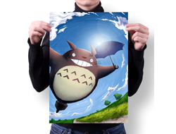 Плакат Мой сосед Тоторо, Totoro №13