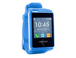Умные наручные часы MyKronoz ZeNano Blue (синие) SW для iPhone Samsung