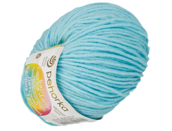 Детский каприз теплый (Пехорка) цвет №222 голубая бирюза