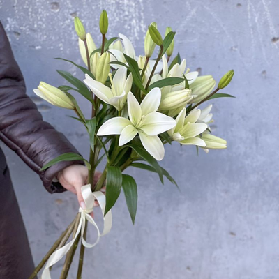Букет из 5 лилий