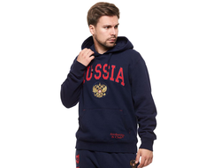 Толстовка РОССИЯ синяя 155090