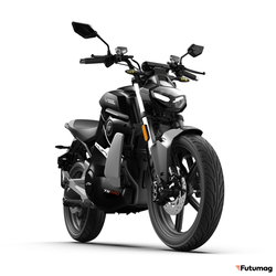 Электромотоцикл WHITE SIBERIA SUPER SOCO STREET HUNTER PRO черный