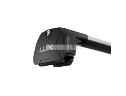 Багажник на крышу автомобиля LUX SCOUT-2 серый для Haval H5 II 2023- на интегрированные рейлинги