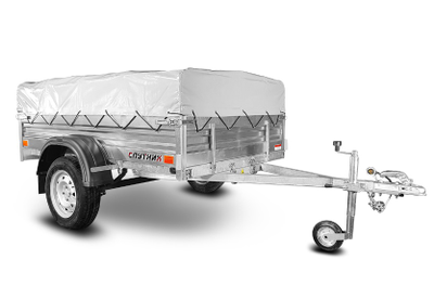 Прицеп «Спутник Expert» (2000х1300х330) оцинкованная рама ХИТ ПРОДАЖ!!!