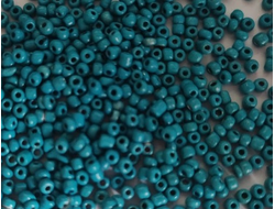 Бисер Китайский №12-F3 аквамарин непрозрачный, 50 грамм