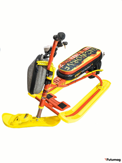 Электрический снегокат NIKA Желтый