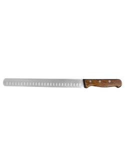 Нож слайсер 28 см, деревянная ручка