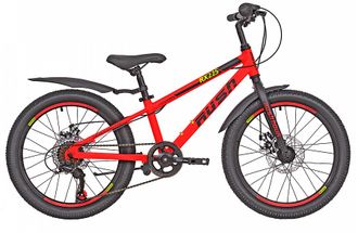 Детский велосипед RUSH HOUR RX 225 DISC AL красный, рама 10,5"