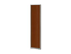 Дверь купе 59.6x3x223.1 миланский орех светлый коллекции Система-МР