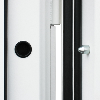 Стальная дверь   Ливерпуль с зеркалом