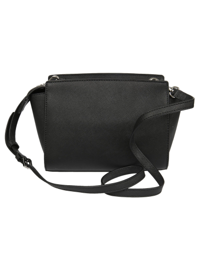 Сумка Michael Kors Аутлет Messenger Saffiano (чёрная)