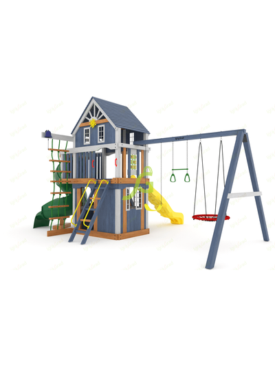 Детская площадка IgraGrad Шато 2 с трубой (Домик) мод.1