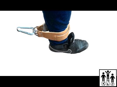 Манжета на голень из натуральной кожи за 1 пару DNN