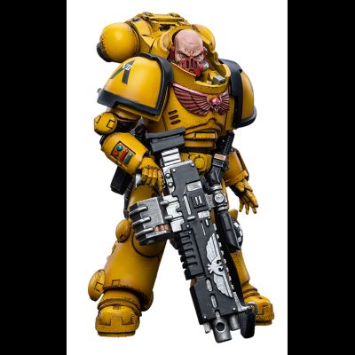 Тяжелый интерцессор Имперских Кулаков (Warhammer 40k) - КОЛЛЕКЦИОННАЯ ФИГУРКА 1/18 Imperial Fists Heavy Intercessors (JT3440) - JOYTOY