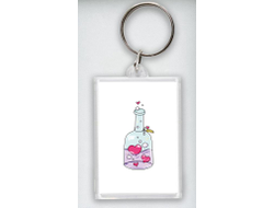 Брелок акриловый #11 на День влюблённых, 14 февраля