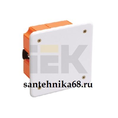 Коробка КМ41022 распаячная 92х92x45мм для полых стен