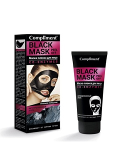Compliment Black Mask Маска-пленка для Лица CO-ENZYMES NEW, 80мл
