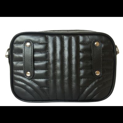 Кожаная женская сумка Barletta black (арт. 8026-01)