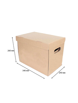 Архивный короб 340х240х260