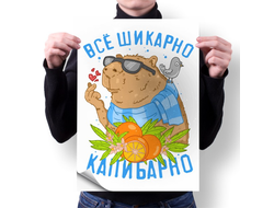 Плакат Капибара, Kapibara-san №1