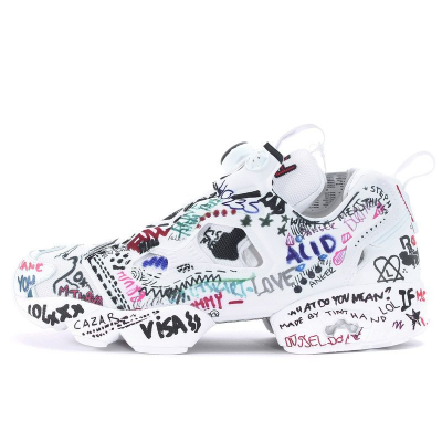 Insta pump graffiti top