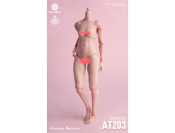 Тело женское 1/6 (AT203T) - Girl Body Light Tan  - Worldbox