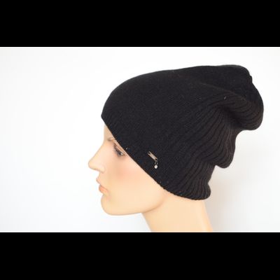 Vizio шапка 1103 черная кашемир