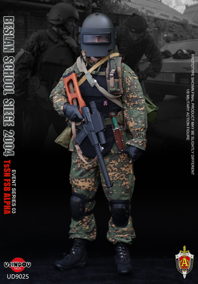 Спецназ ФСБ "Альфа" 2004 г - Коллекционная ФИГУРКА 1/6 scale TsSN FSB 2004 (UD9025) - UJINDOU