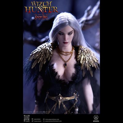 Воронья ведьма (стандартная версия) - Коллекционная фигурка 1/6 Witch Hunter Series The Crow Girl Standard Version (WH-004) - POP COSTUME