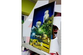 Изготовление изображений на холсте