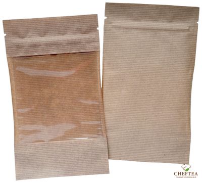 Пакет крафтовый с зип-замком (50г)