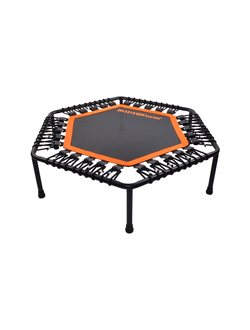 Батут для занятия фитнесом BF-RT-018 40" (102см) черно-оранжевый б/ручки
