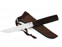Кованый нож из стали Х12МФ «Якутский Большой» с рукоятью из венге