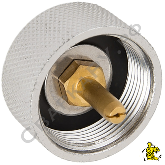 Переходник газовой горелки TurboJet TJ270 с резьбы 7/16" на резьбу CGA600