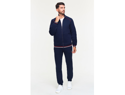 Теплый спортивный костюм мужской  SKM-12M-RR-1270/1, синий